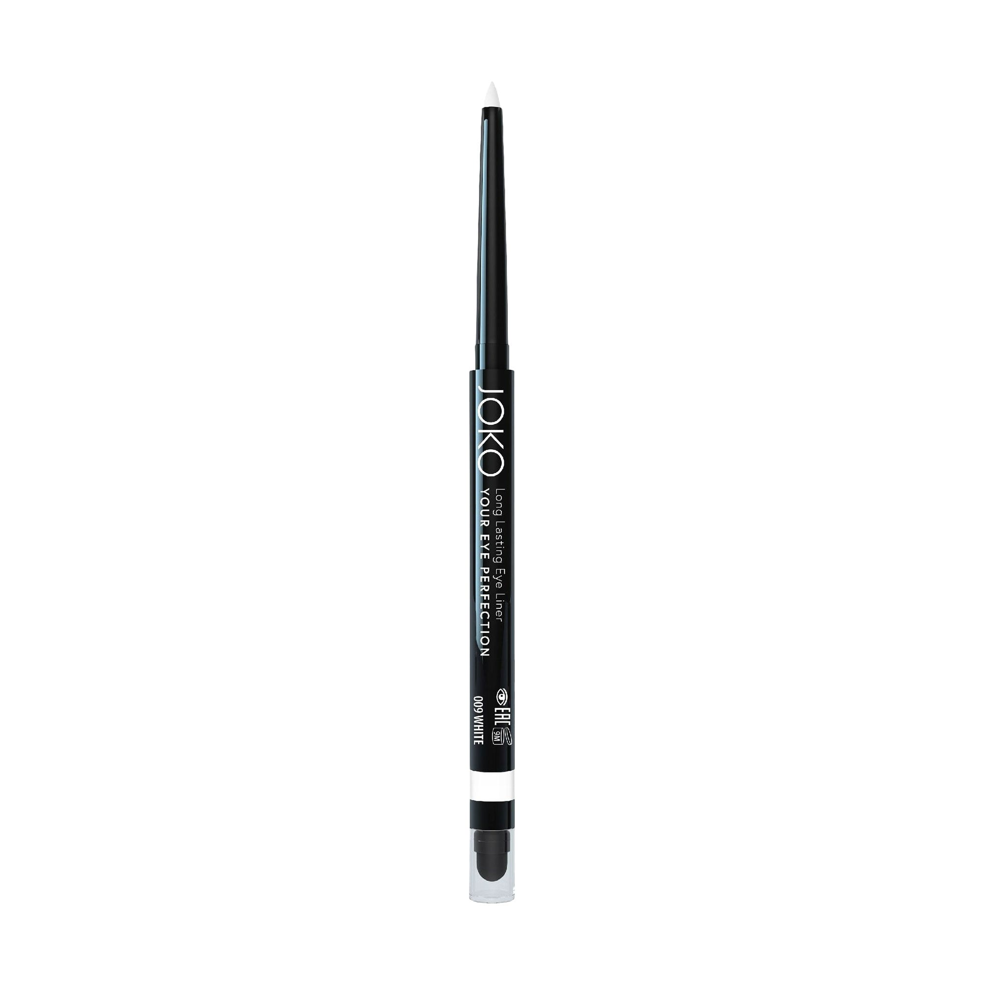 Автоматичний олівець для очей Joko Long Lasting Eye Pencil 009 White, 5 г